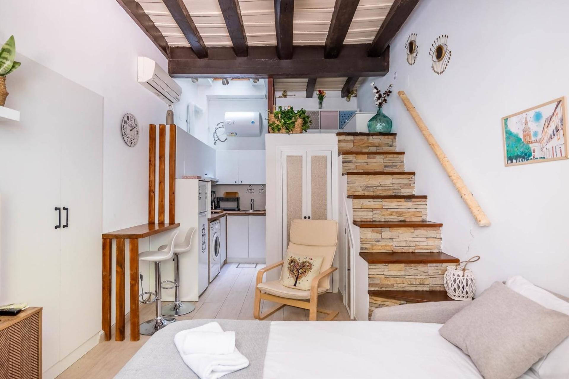 Comfy Away - Estudio En Patio De Vecinos En Las Setas Siviglia Esterno foto